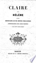 Claire et Hélène, ou