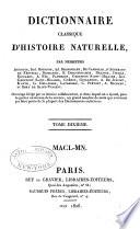 Classique d'Histoire Naturelle par MM. Audouin, Bourdon, Brongniart, De Candolle, &c., avec Atlas
