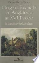 Clergé et pastorale en Angleterre au XVIIIe siècle