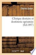 Clinique Dentaire Et Dentisterie Operatoire