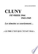 Cluny, février 1944, 1943 - 1945