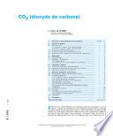 CO 2 (Dioxye de Carbone)