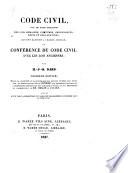 Code civil avec des notes indicatives des lois romaines, coutumes, ordonnances, édits et déclarations, qui ont rapport à chaque article