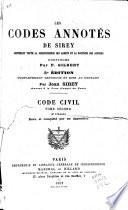 Code civil ...