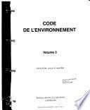 Code de l'environnement