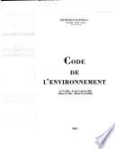 Code de l'environnement
