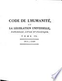 Code de l'humanité