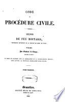 Code de procédure civile
