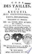 Code des tailles