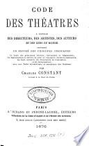 Code des théatres
