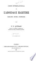Code international de l'abordage maritime
