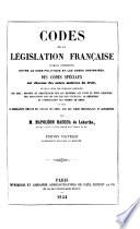 Codes de la législation française