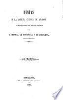 Coleccíon de documentos inéditos del Archivo General de la Corona de Aragón publicada ...