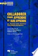 Collaborer pour apprendre et faire apprendre