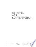 Collection art contemporain