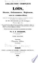 Collection complète des lois, décrets d'intérêe général, traités internationaux, arrêtés, circulaires, instructions, etc