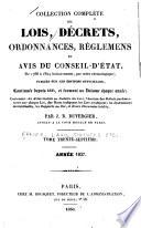 Collection complète des lois, décrets d'intérêt général, traités internationaux, arrêtés, circulaires, instructions, etc