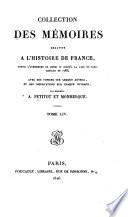 Collection complète des mémoires relatifs à l'histoire de France