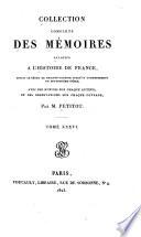 Collection complète des mémoires relatifs à l'histoire de France