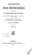 Collection complete des memoirs relatifs a l'histoire de France, depuis le regne de Philippe Auguste