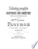 Collection complète des oeuvres de Grétry