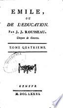Collection complete des oeuvres de J.J. Rousseau, citoyen de Geneve. Tome premier [-vingt-quatrieme] ..