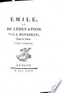Collection complete des oeuvres de J.J. Rousseau ...
