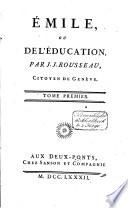 Collection complette des œuvres de J. J. Rousseau, citoyen de Genève