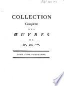 Collection complette des œuvres de Mr. de Voltaire: Questions sur l'Encyclopedie