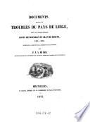 Collection de chroniques Belges inédites