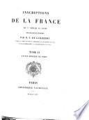 Collection de documents inédits sur l'histoire de France