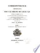 Collection de documents inédits sur l'histoire de France