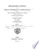 Collection de documents inédits sur l'histoire de France