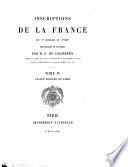 Collection de documents inédits sur l'histoire de France