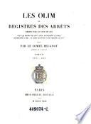 Collection de documents inédits sur l'histoire de France