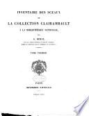 Collection de documents inédits sur l'histoire de France