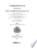 Collection de documents inédits sur l'histoire de France