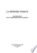Collection de l'École française de Rome