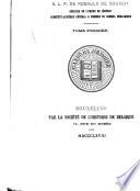 Collection de mémoires relatifs à l'histoire de Beligique