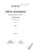Collection de Précis Historiques