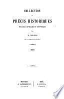 Collection de précis historiques, littéraires, scientifiques