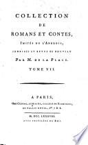 Collection de romans et contes: Le vieux baron anglois [par Clara Reeve] Mémoires et lettres de Mademoiselle de Gondreville et du Comte de Saint-Fargeol