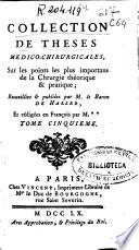 Collection de theses medico-chirurgicales