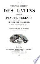 Collection des auteurs latins avec la traduction en français