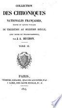 Collection des chroniques nationales français