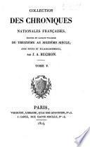 Collection des chroniques nationales français