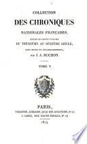 Collection des chroniques nationales françaises: Chroniques de Froissart