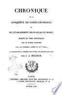 Collection des chroniques nationales françaises, écrites en langue vulgaire du treizième au seizième siècle, avec notes et éclaircissements, par J.-A. Buchon