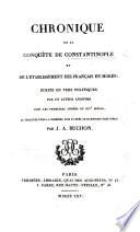 Collection des chroniques nationales françaises, écrites en langue vulgaire du troisième au seizième siècle, avec notes et éclaircissements, par J. A. Buchon