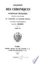 Collection des chroniques nationales françaises: Froissart, J. Chroniques. 1824-1826. 15 v